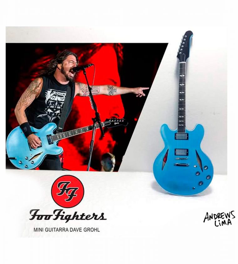 Guitarra mini Dave Grohl - Foo Fighters