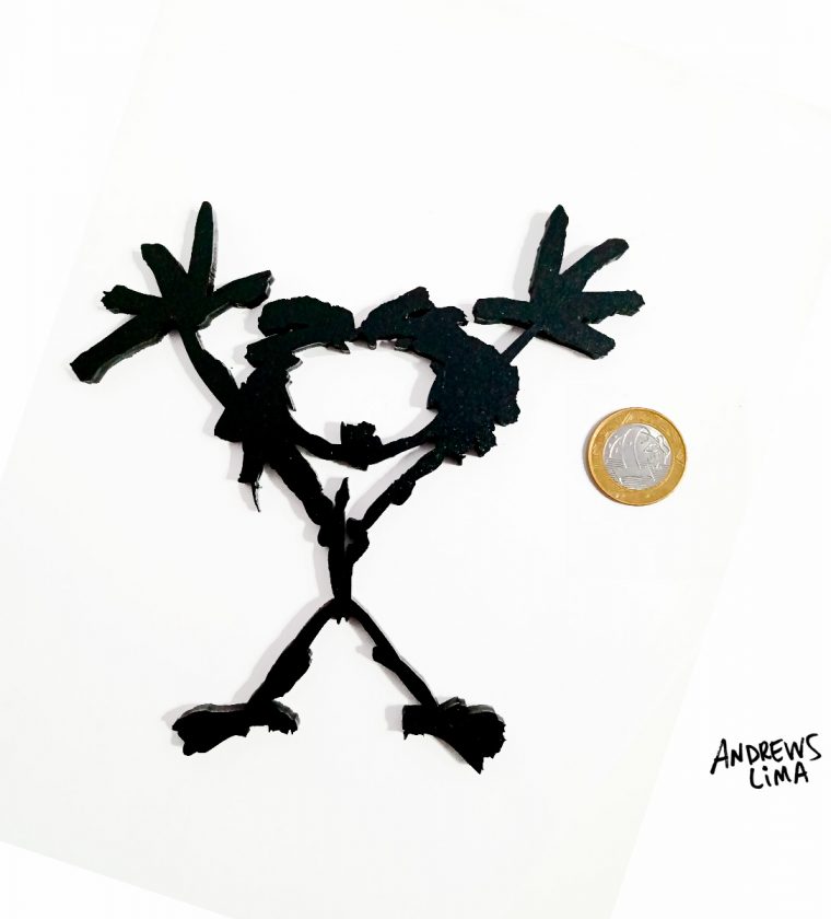 Boneco Stickman - Pearl Jam