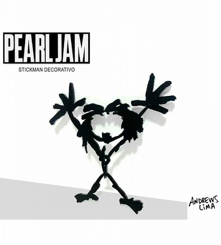 Boneco Stickman - Pearl Jam