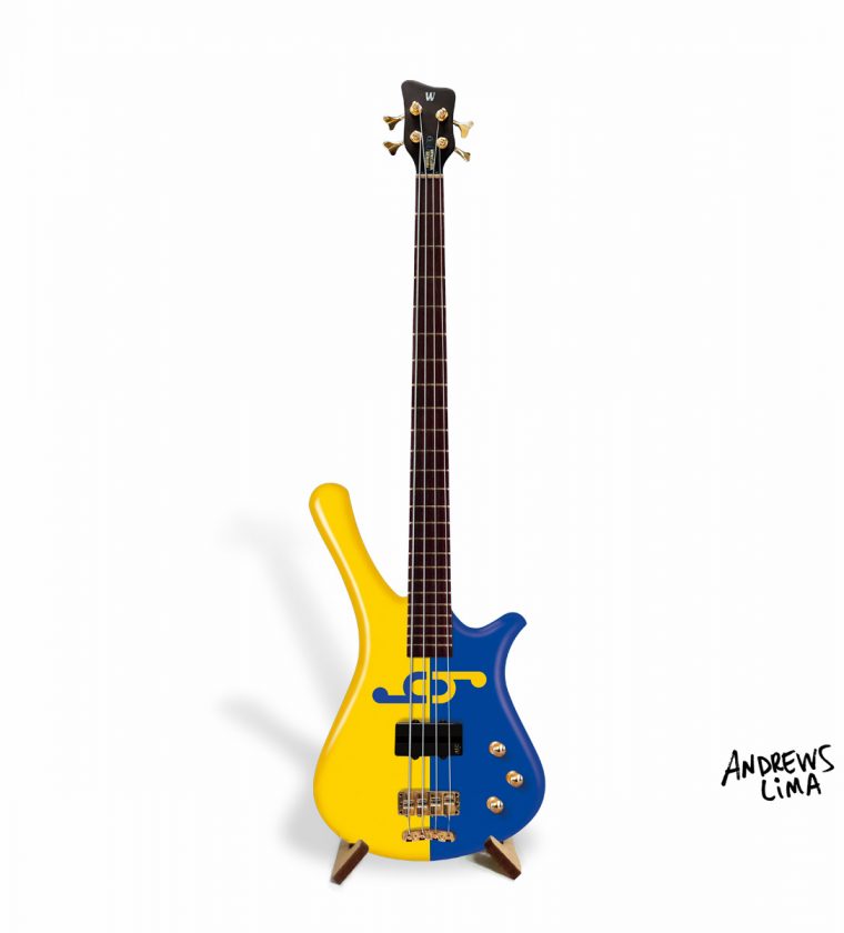 Warwick HG mini AMARELO-AZUL