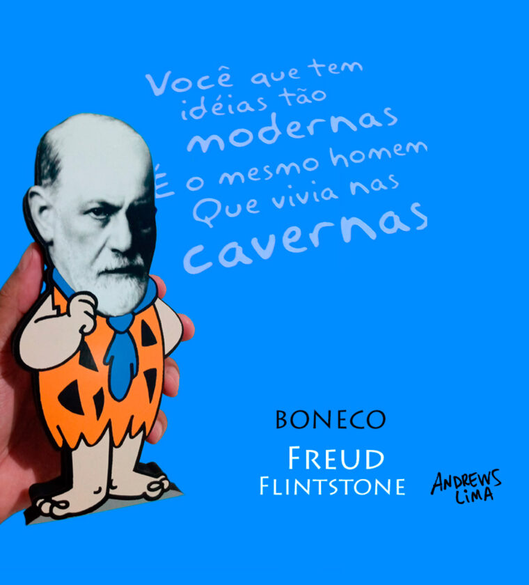 Boneco Freud Flintstone