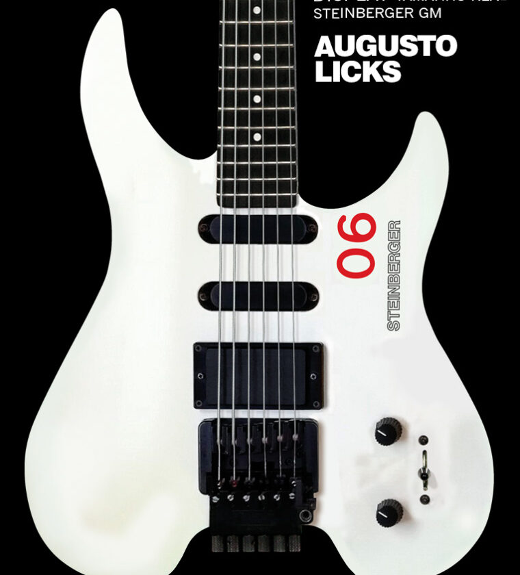 Display Guitarra Steinberger - Augusto Licks