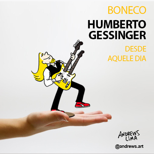 Boneco Humberto Gessinger - Desde Aquele Dia