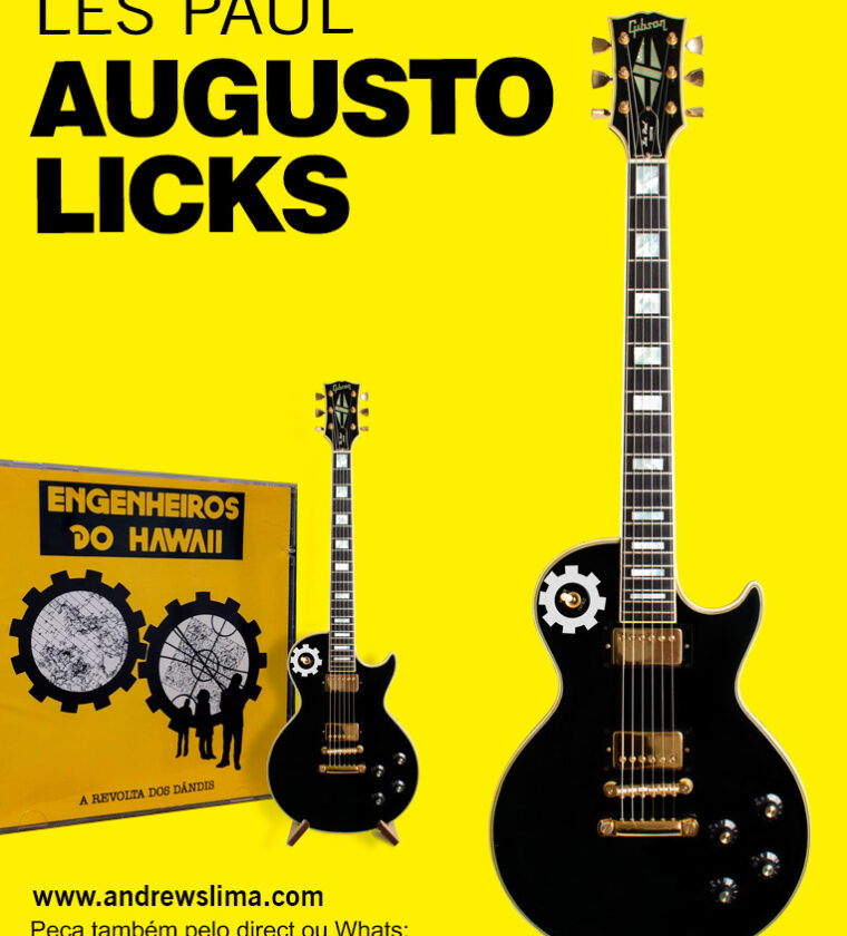 Guitarra Les Paul mini - Augusto Licks